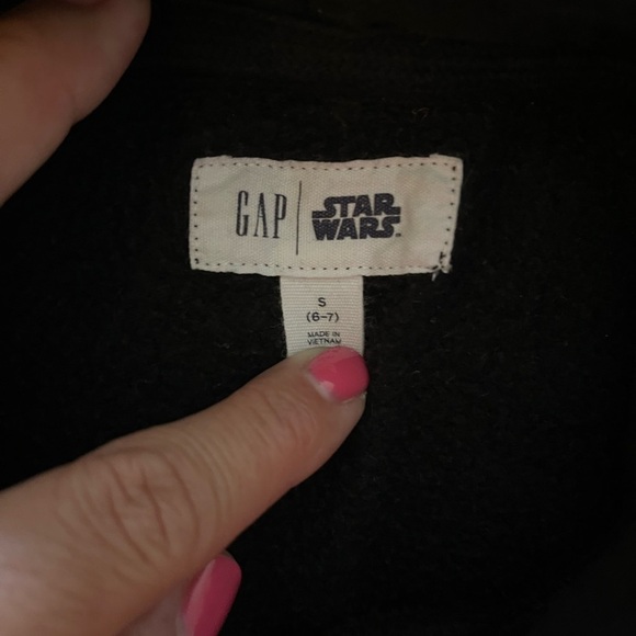 Gap StarWars Hoodie - Kids Small 6/7 - Picture 6 of 6